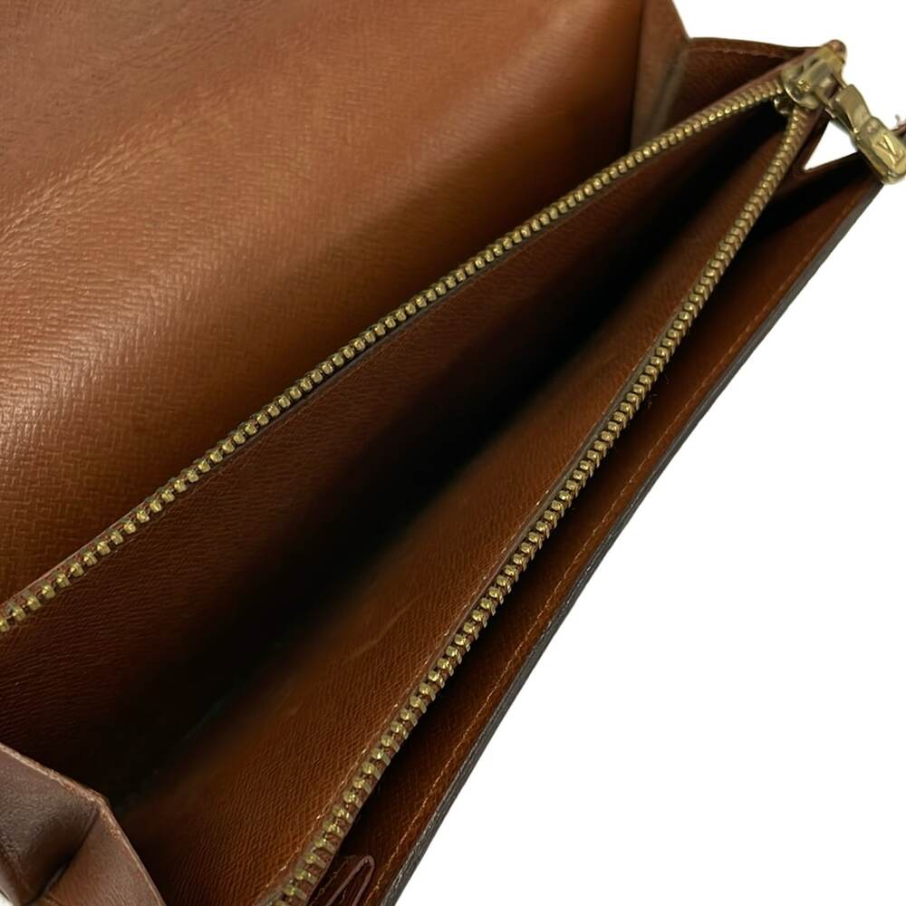Louis Vuitton Pochette Porte Monnaie Credit Monogram Long Wallet M61725 - Picture 5 of 6